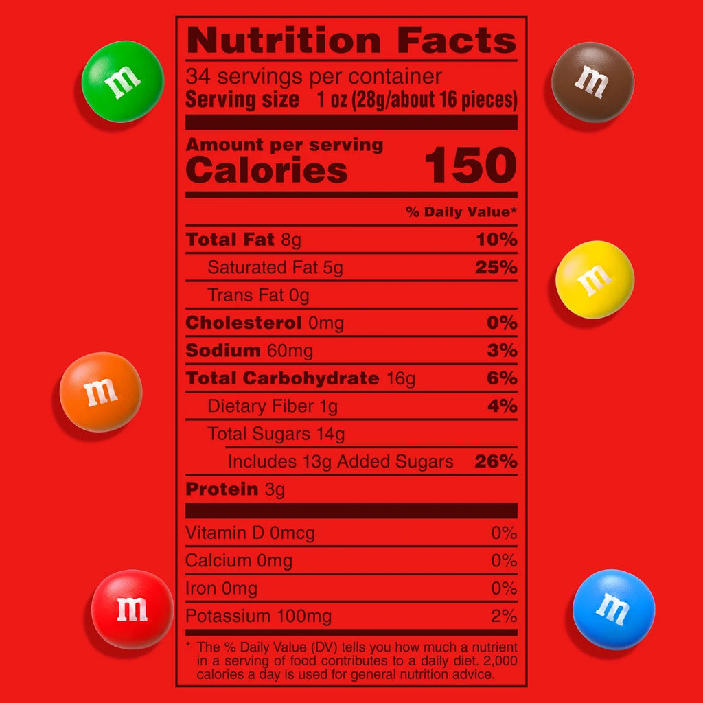 M&M's Peanut Butter Milk Chocolate Candy