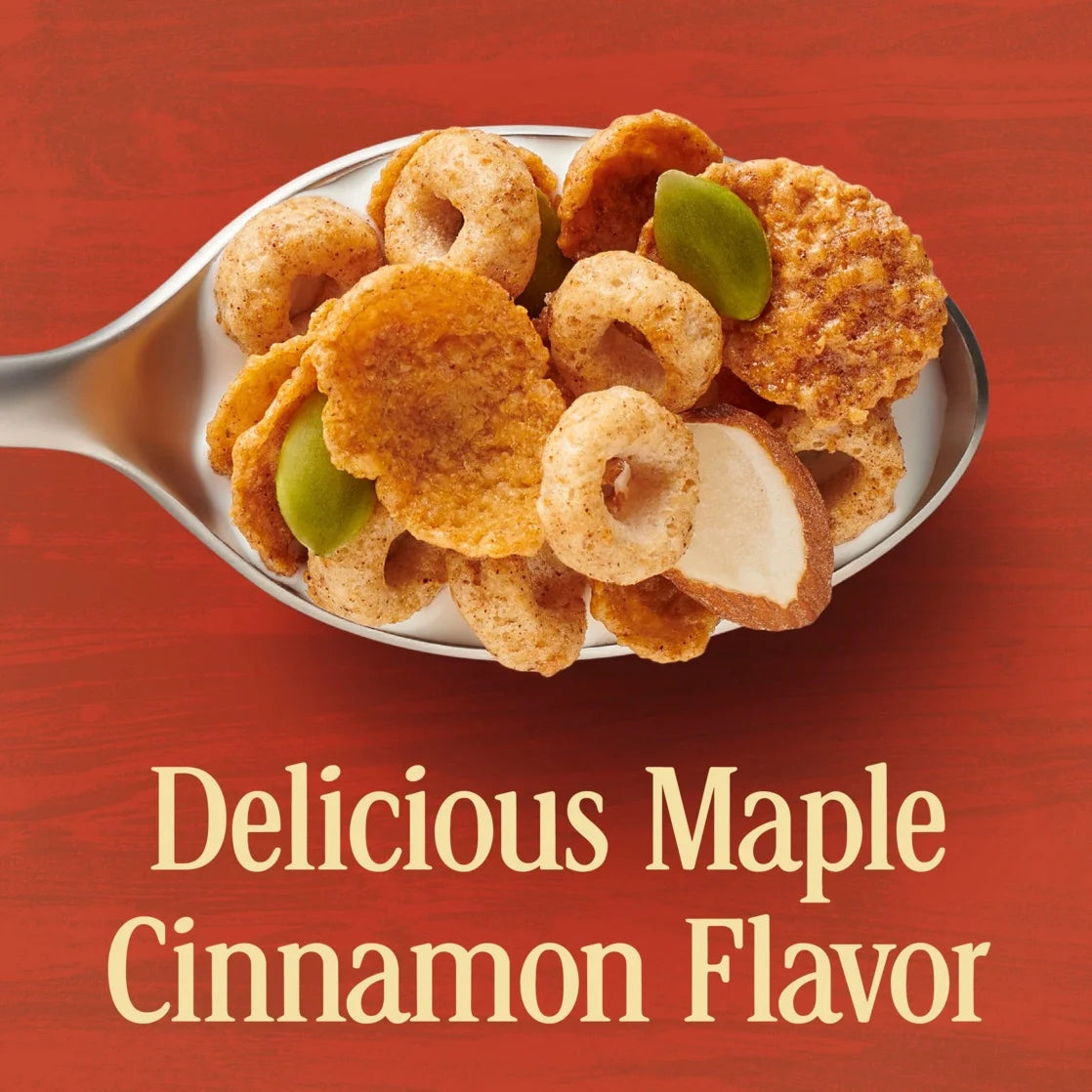 Cheerios Hearty Nut Medley Maple Cinnamon Cereal