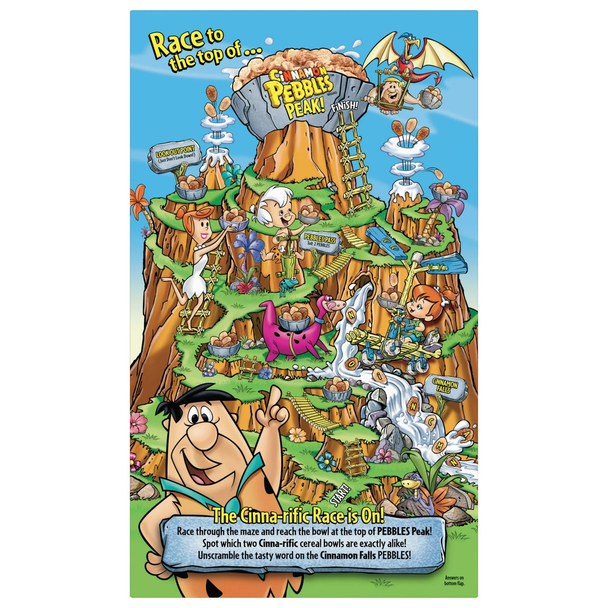 Post Cinnamon Pebbles Cereal