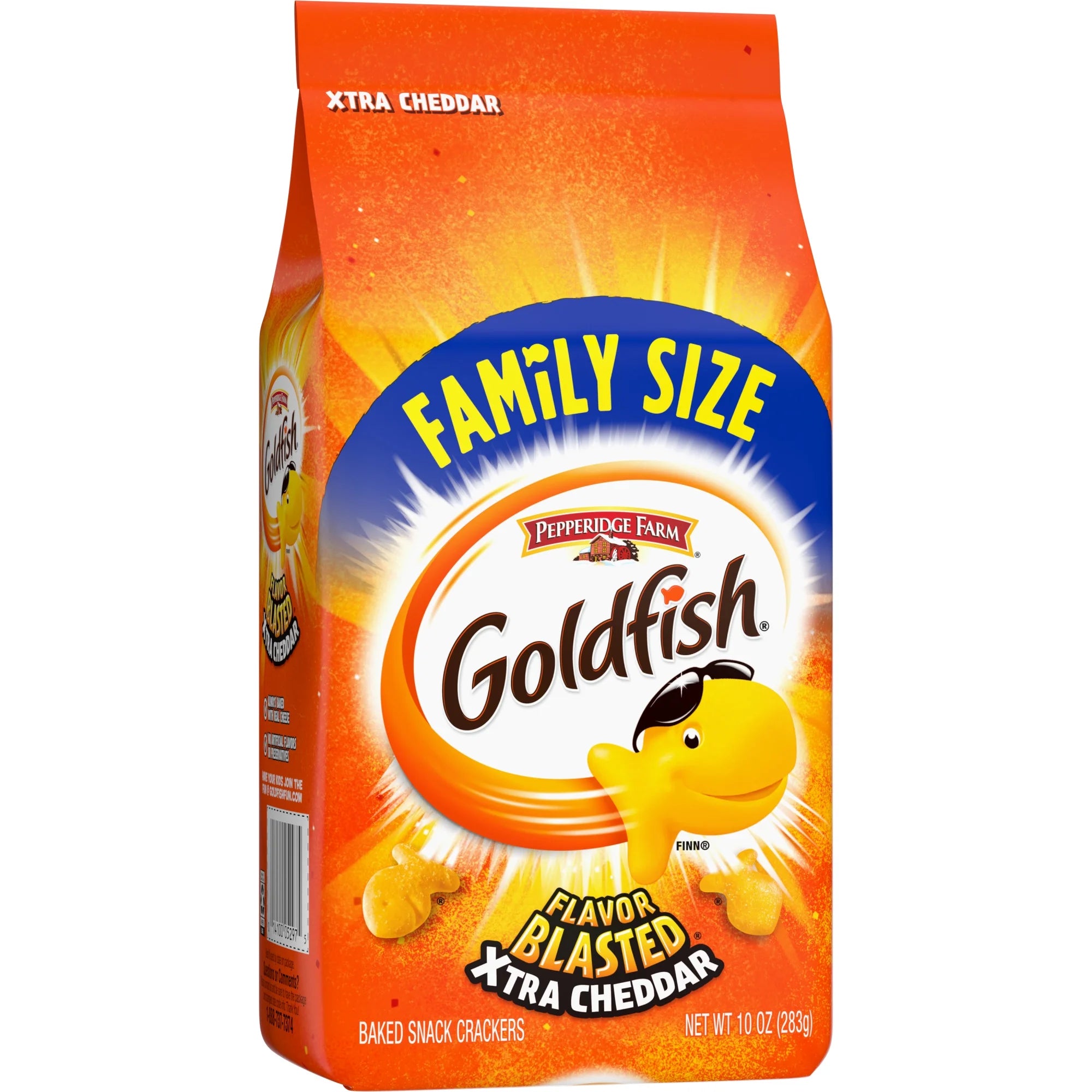 Goldfish Flavor Blasted Xtra Cheddar Cheese Crackers