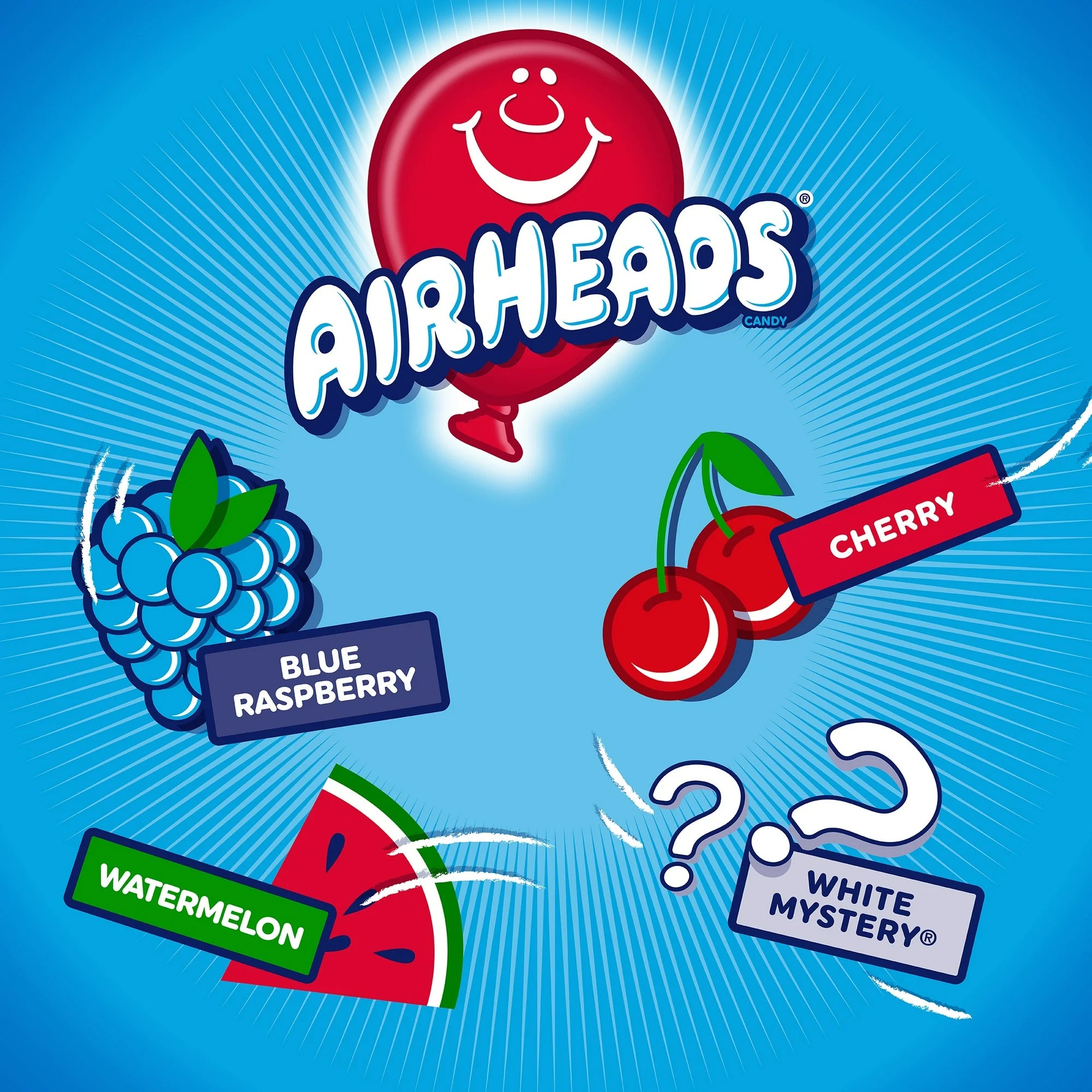 Airheads Mini Bars Variety Candy