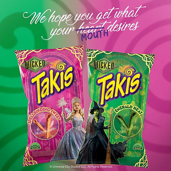 Croustilles de maïs Takis « Wicked Spellbinding Sweet »