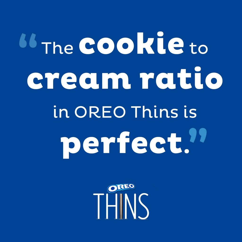 Biscuits Oreo Thins Tiramisu Crème Chocolat Sandwich – Biscuits Saveur Dessert Café