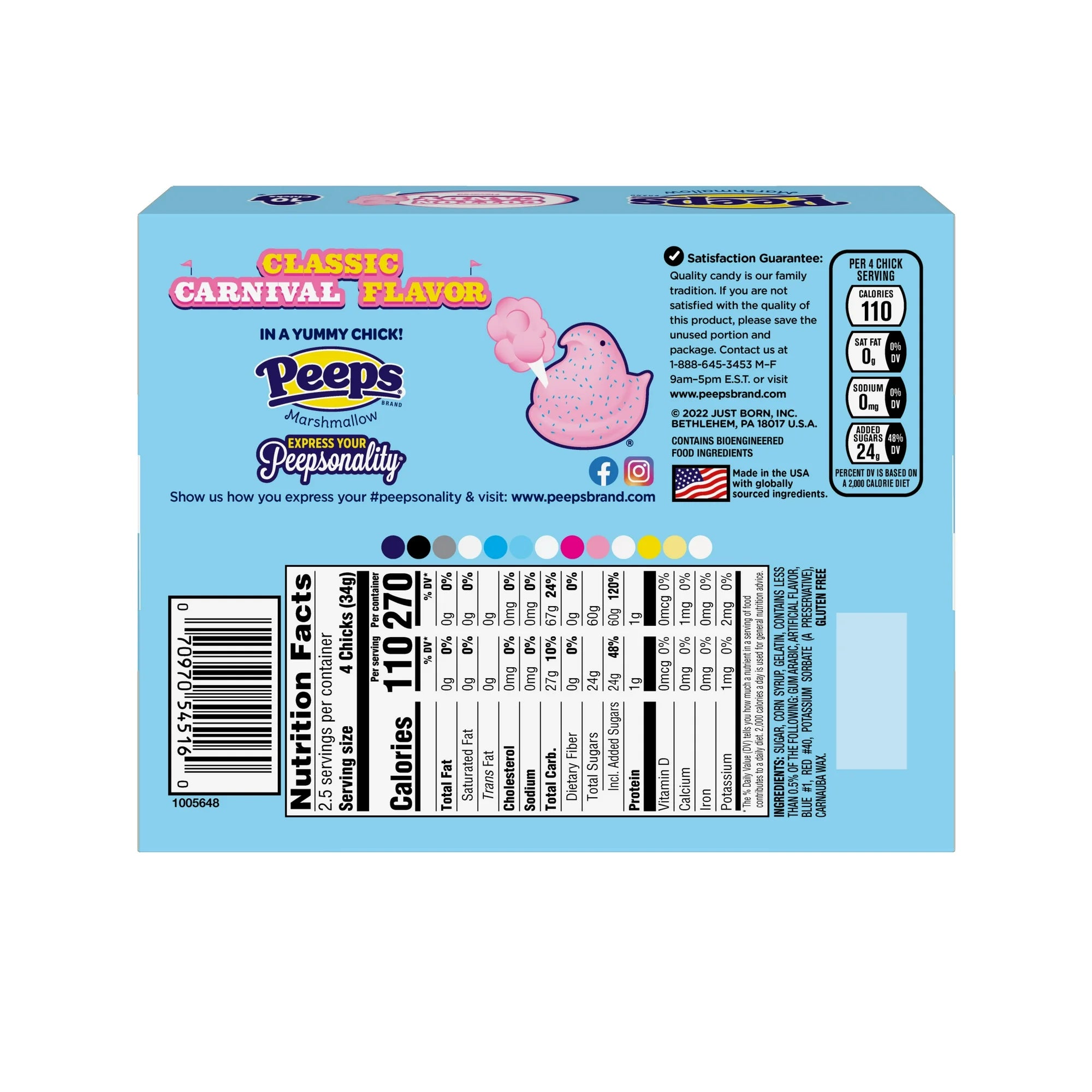 Peeps Cotton Candy Marshmallow Chicks