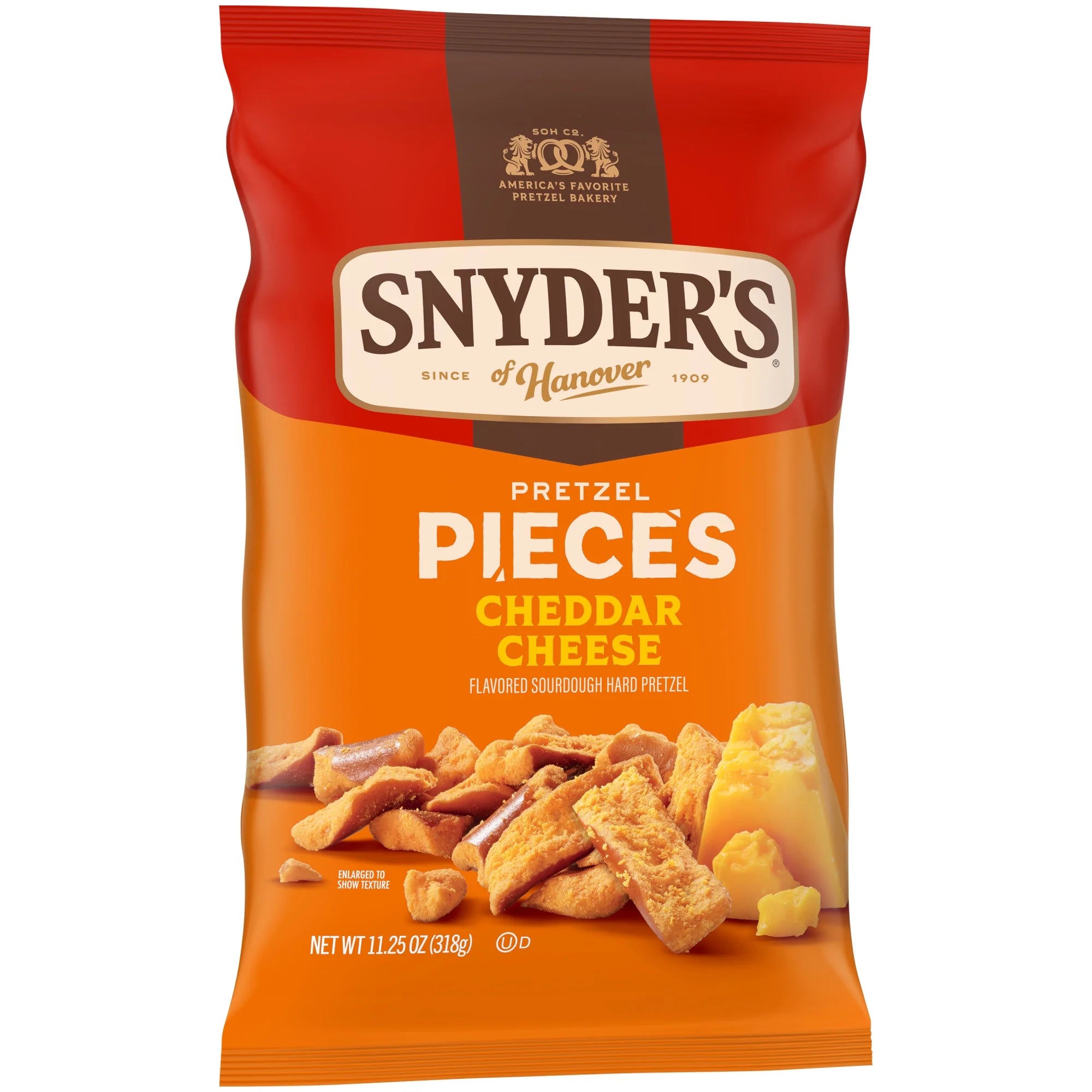 Snyder's of Hanover Cheddar Cheese Pretzel Pieces