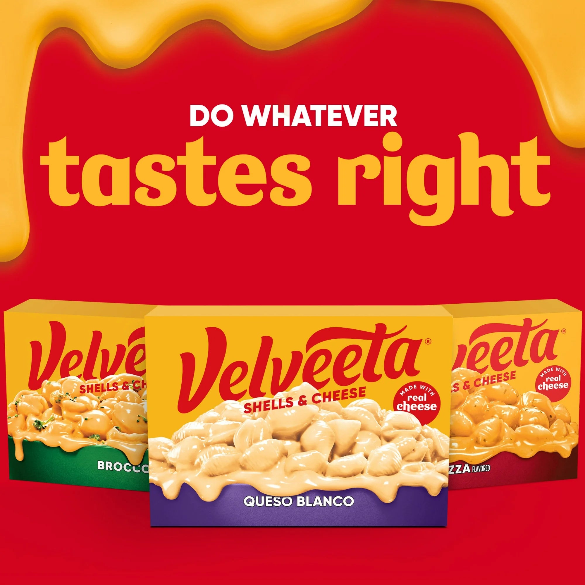 Coquillettes au fromage Velveeta, Macaroni au fromage Queso Blanco