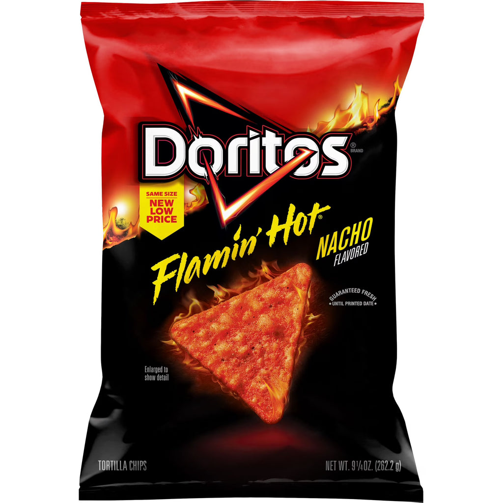 Doritos Flamin' Hot Nacho Tortilla Chips