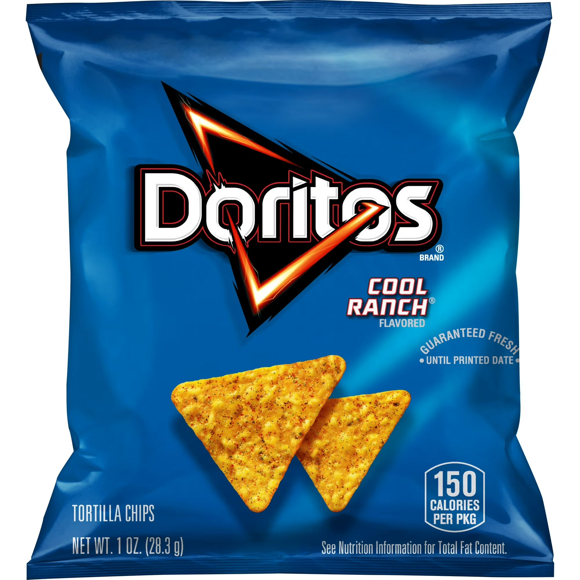Doritos Cool Ranch Flavored Tortilla Snack Chips