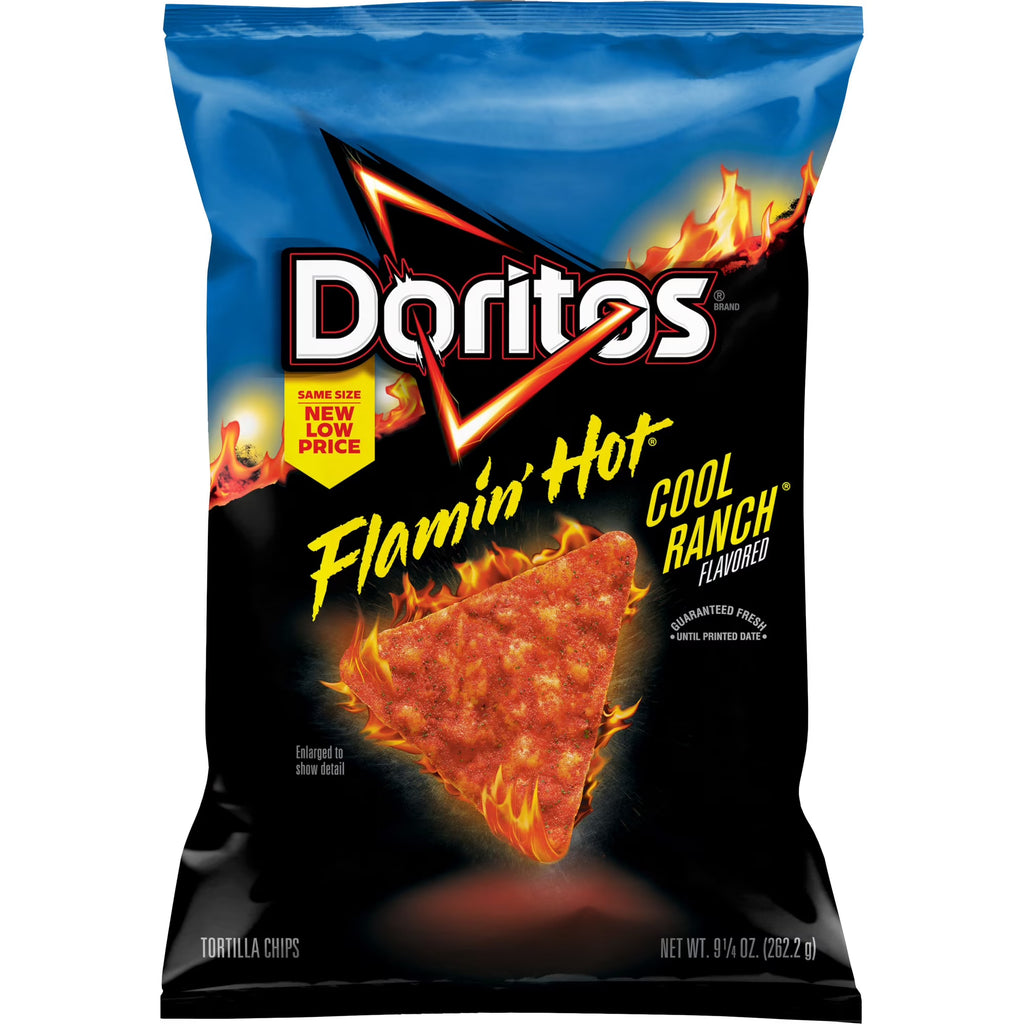 Doritos Flamin' Hot Cool Ranch Tortilla Chips
