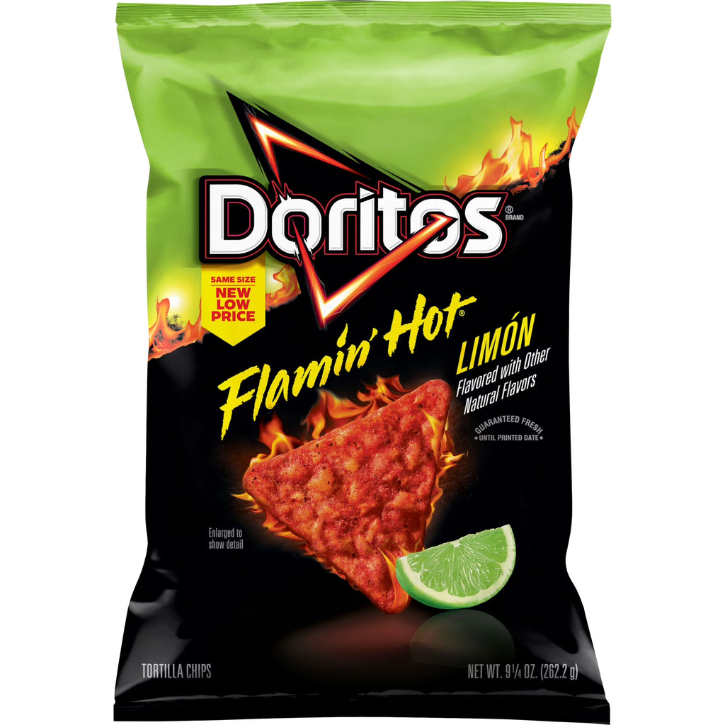 Doritos Flamin' Hot Limon Tortilla Chips