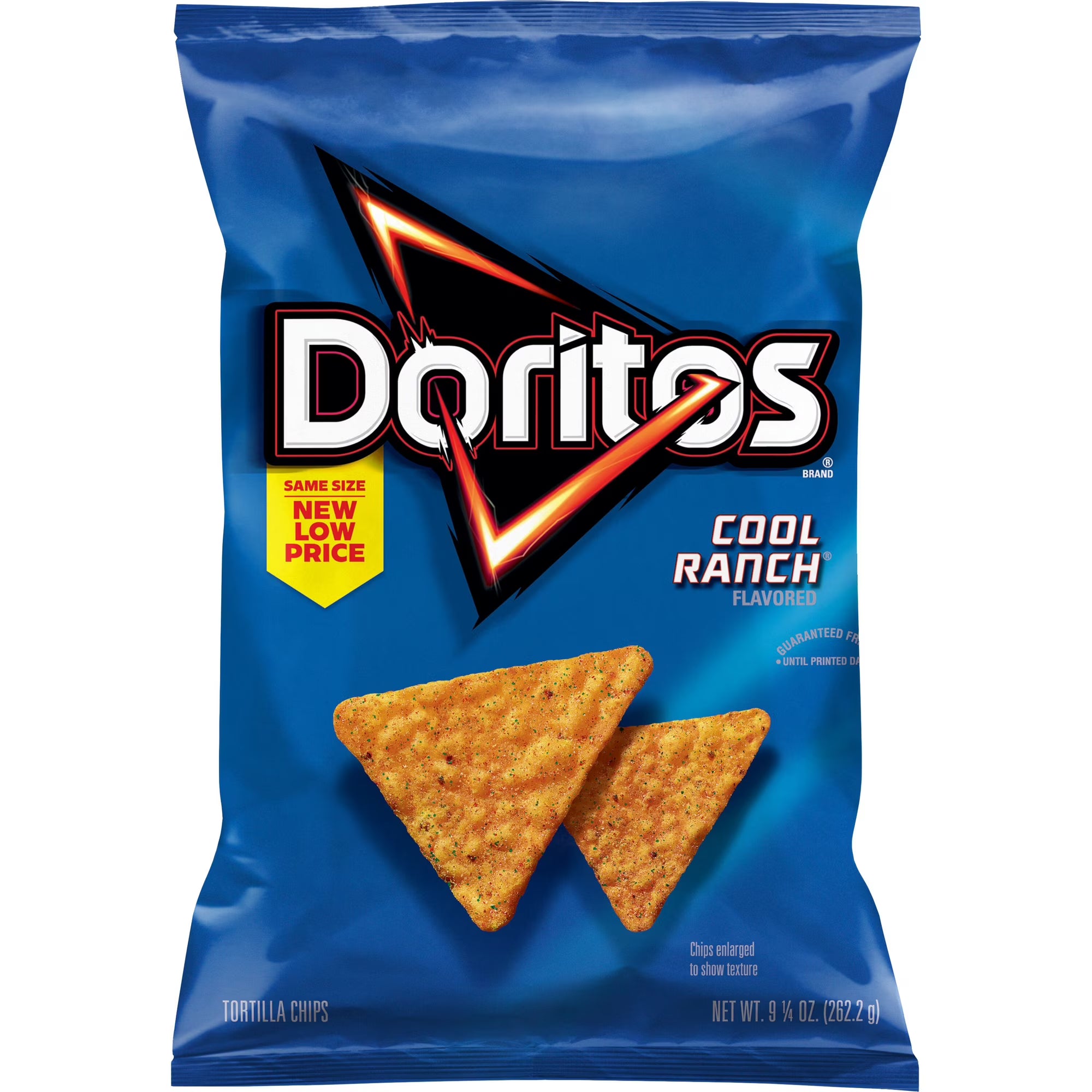 Doritos Cool Ranch Flavored Tortilla Snack Chips