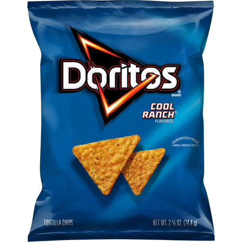 Doritos Cool Ranch Flavored Tortilla Snack Chips