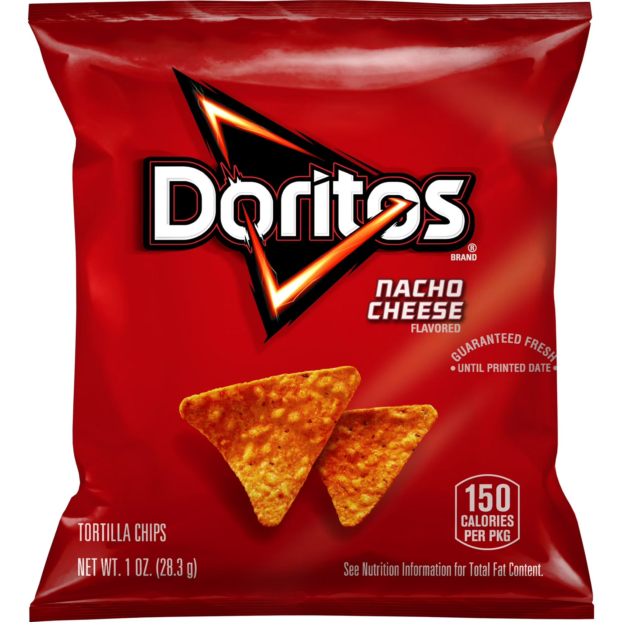 Doritos Tortilla Chips Nacho Cheese Flavor