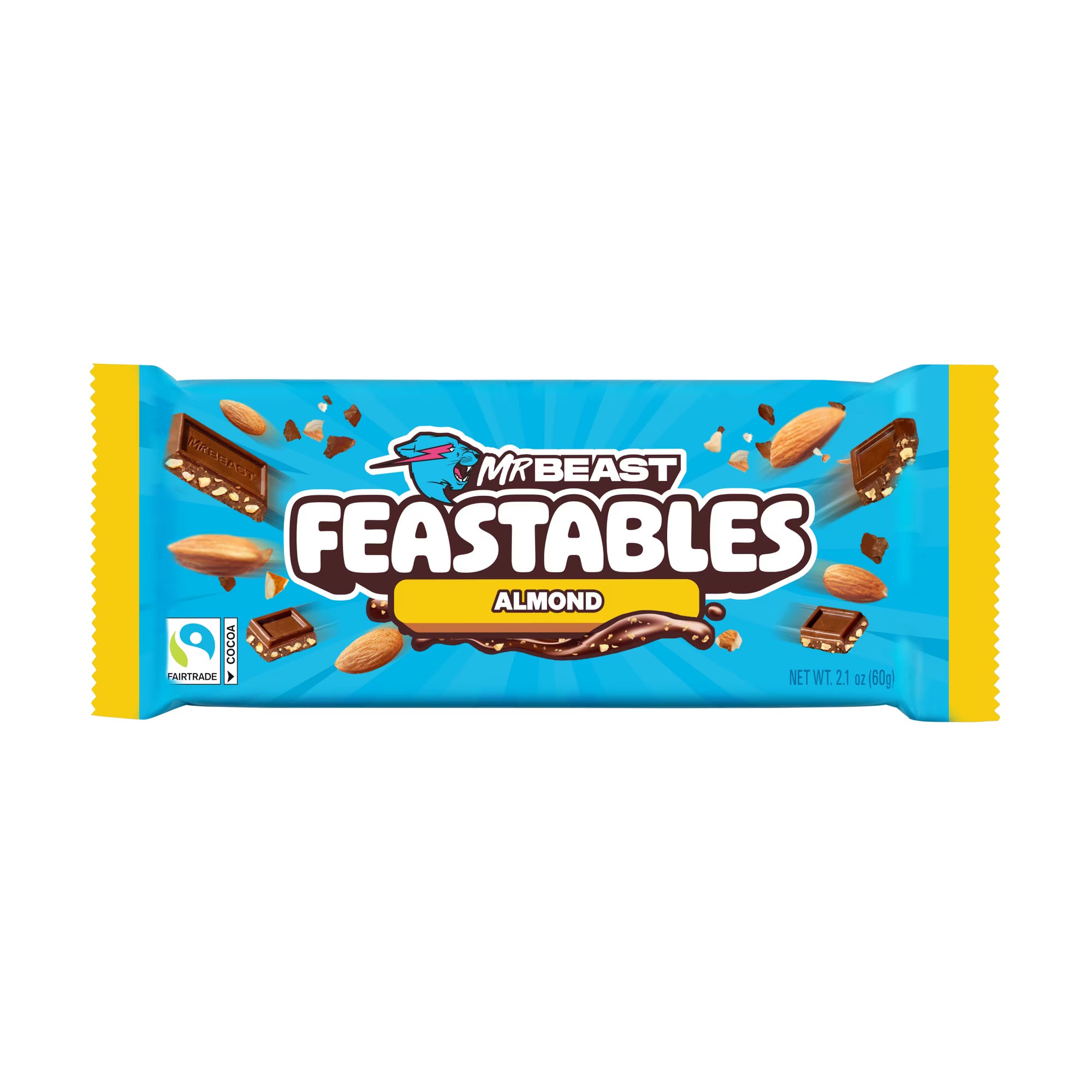 Feastables MrBeast Almond Chocolate Bar