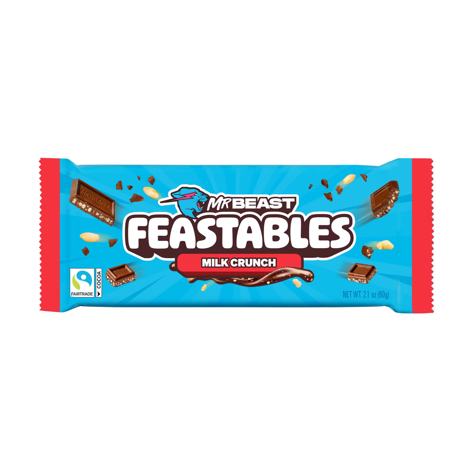 Feastables MrBeast Milk Chocolate Crunch Bar