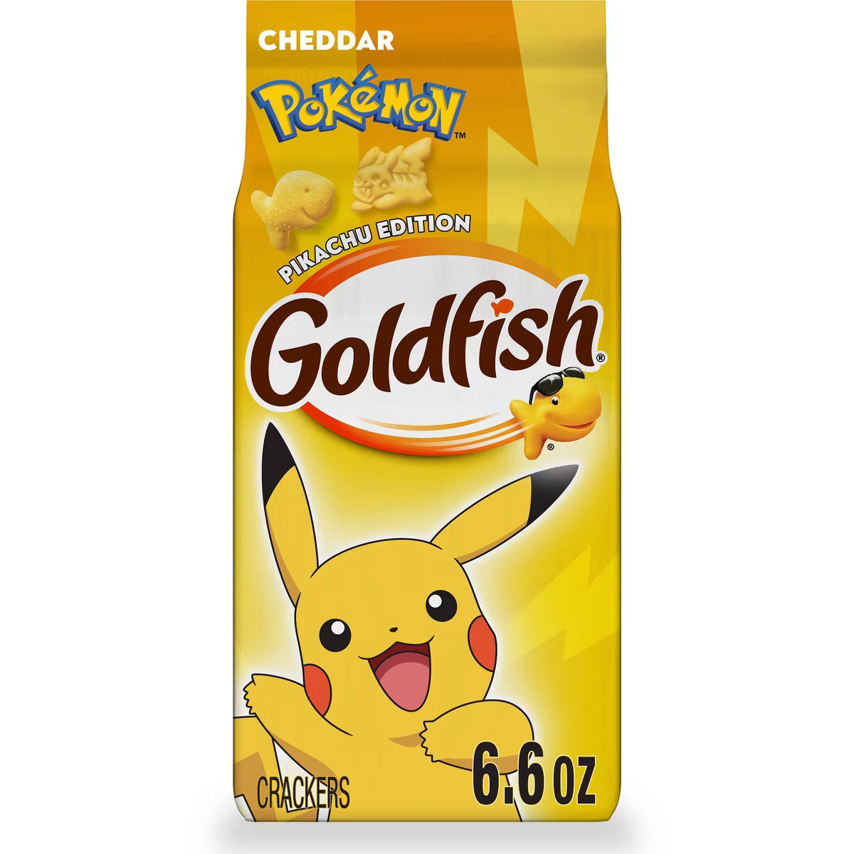 Goldfish Pikachu Cheddar Crackers