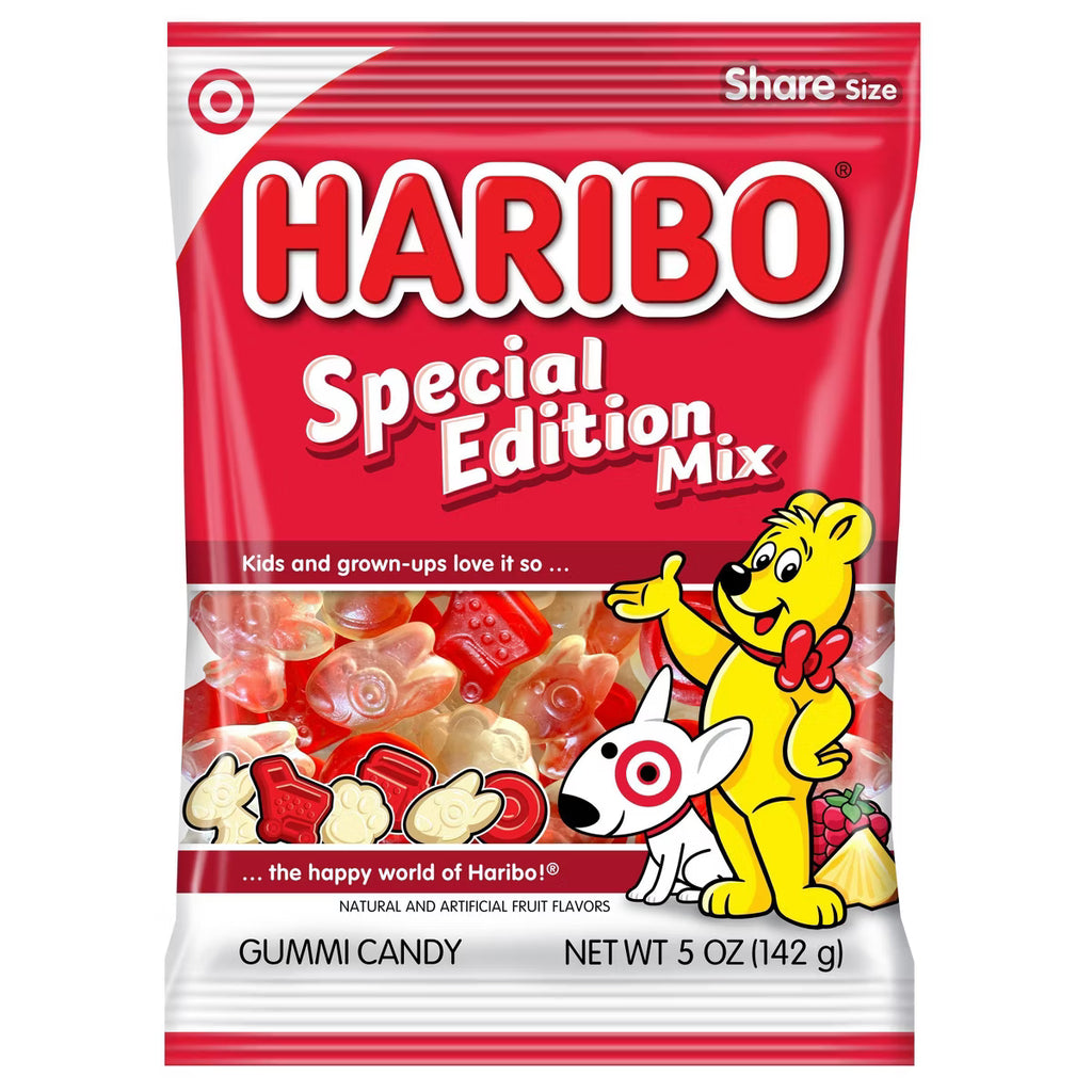 Mélange de bonbons gélifiés Haribo édition spéciale Target