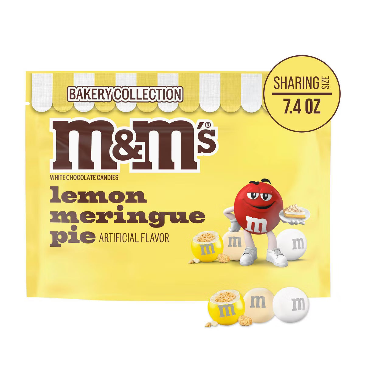 M&M's White Chocolate Lemon Meringue Pie Candy