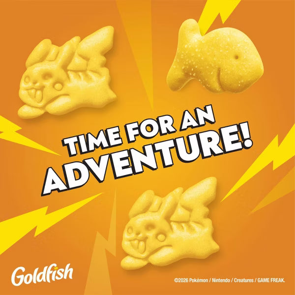 Goldfish Pikachu Cheddar Crackers