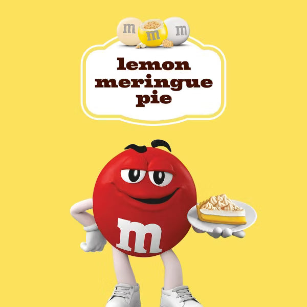 Bonbons M&M's au chocolat blanc et à la tarte au citron meringuée