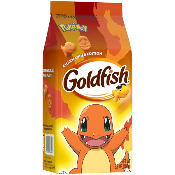 Goldfish Charmander Cheddar Crackers