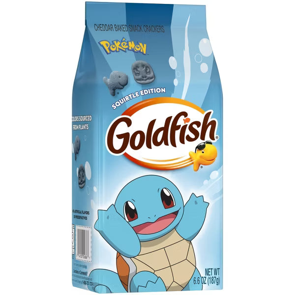 Goldfish Squirtle Cheddar Crackers