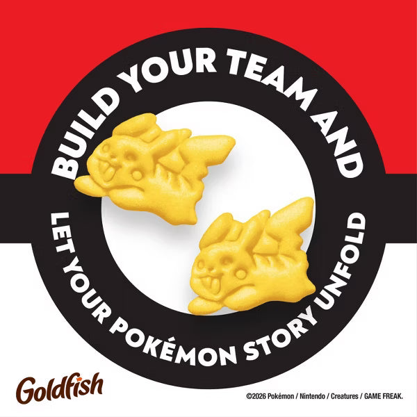 Goldfish Pikachu Cheddar Crackers