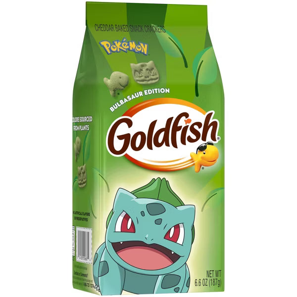 Goldfish Bulbasaur Cheddar Crackers