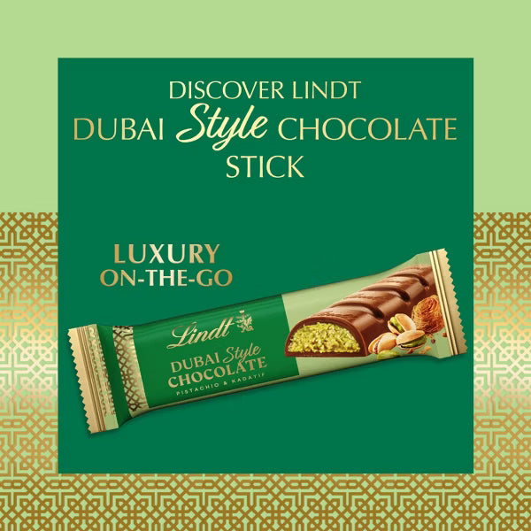 Bâtonnet de Chocolat au Lait Lindt Façon Dubaï