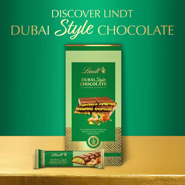 Bâtonnet de Chocolat au Lait Lindt Façon Dubaï