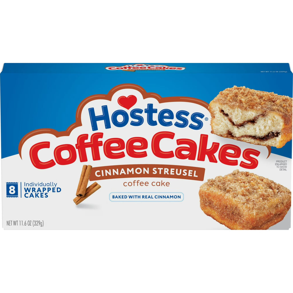 Gâteaux Hostess Coffee Cakes à la cannelle et au streusel