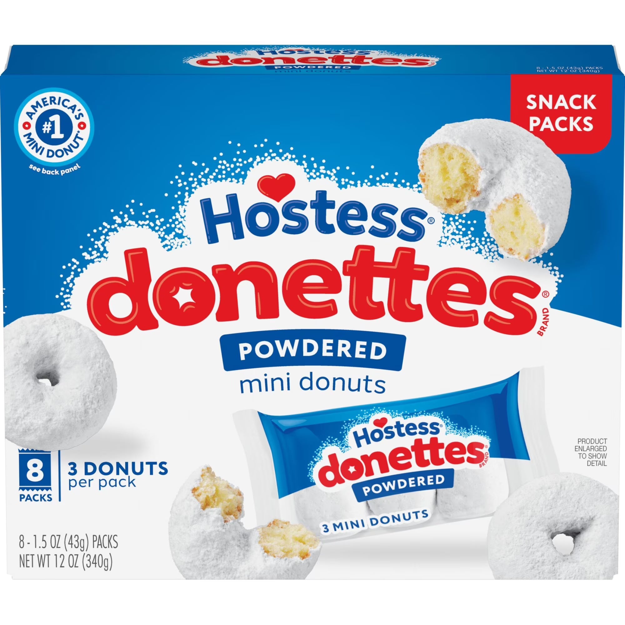 Hostess Powdered Donettes