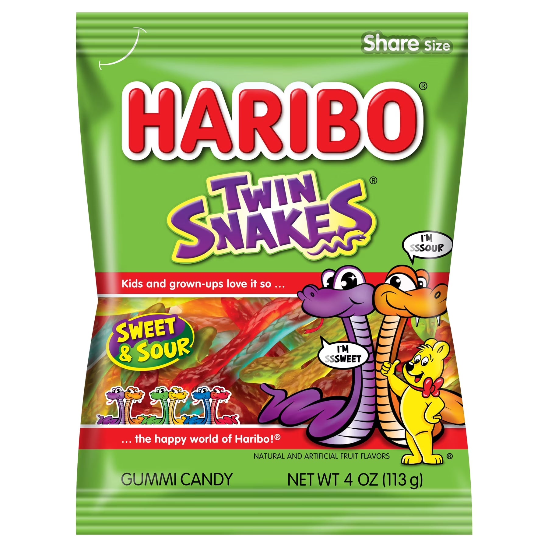 Haribo Twin Snakes Gummies