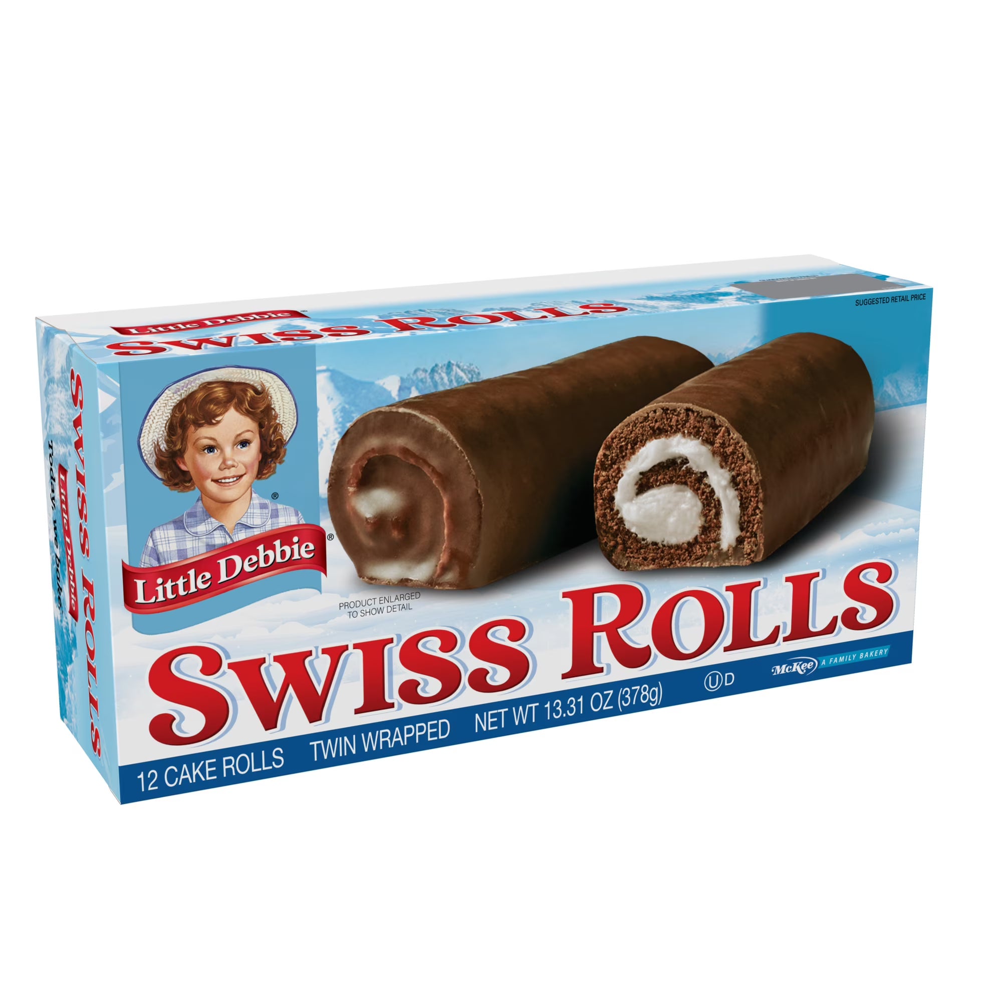 Petits roulés suisses Little Debbie