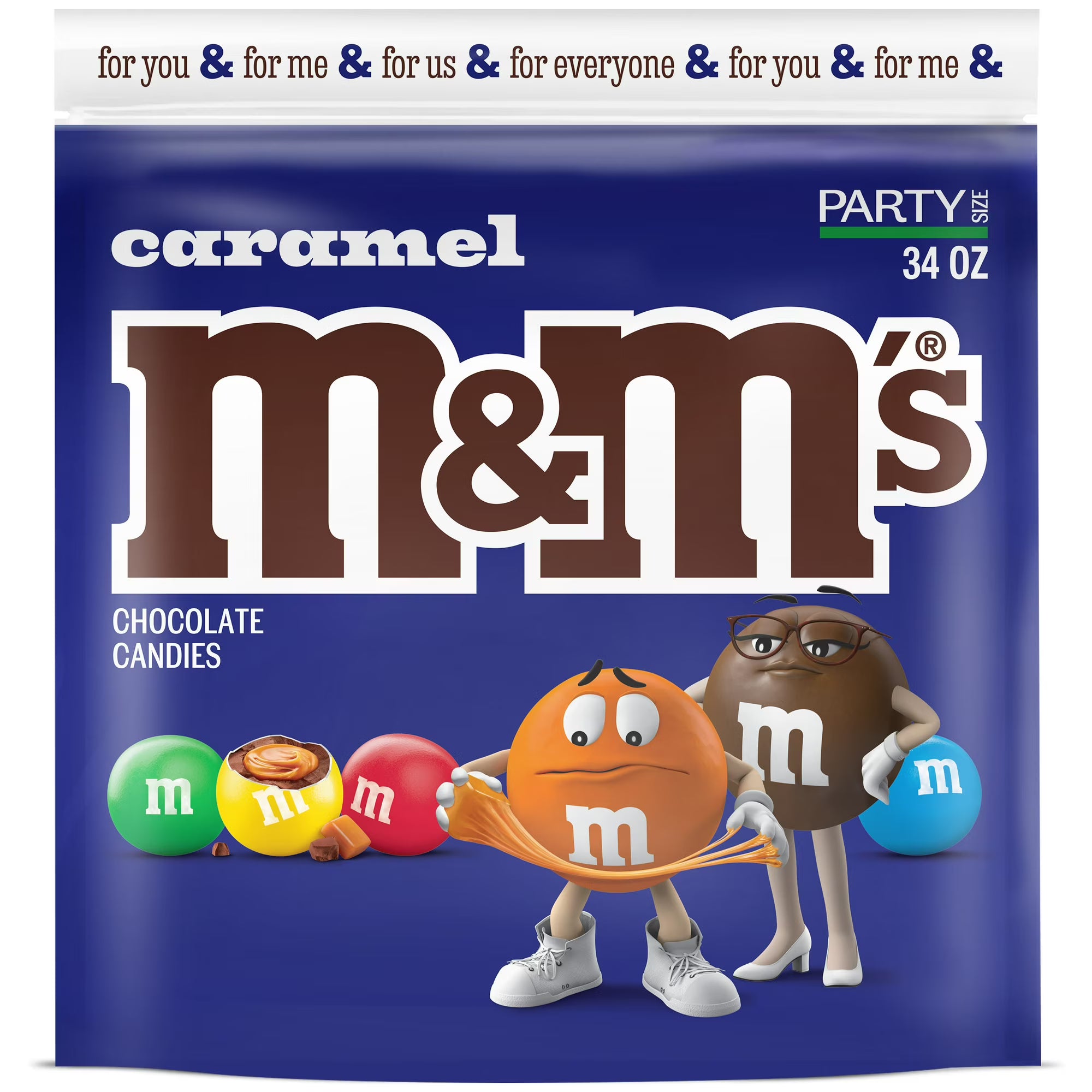 M&M's Caramel Milk Chocolate Candy
