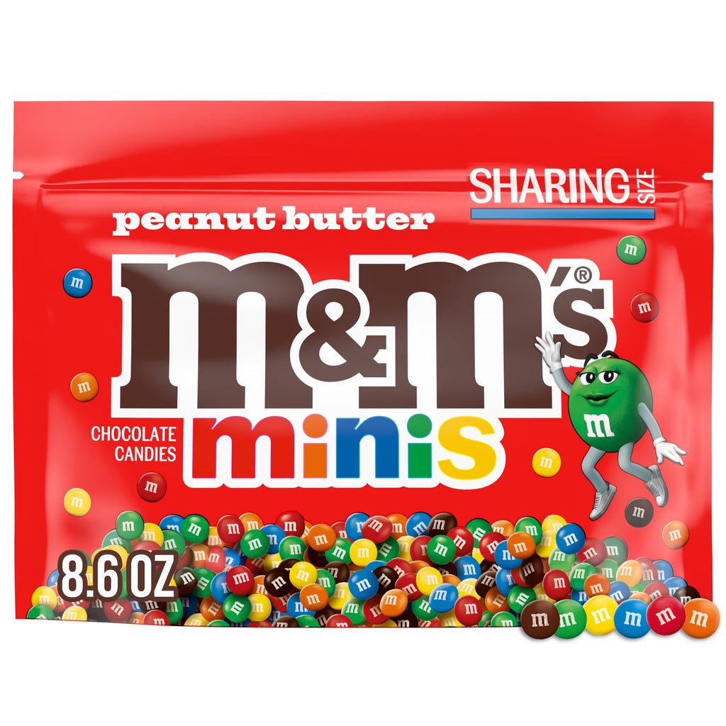 M&M's Minis Bonbons au chocolat au lait et au beurre de cacahuète