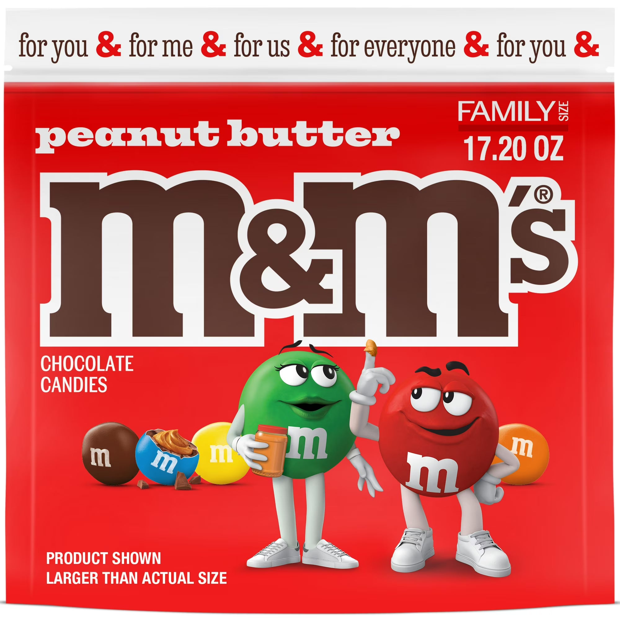 M&M's Peanut Butter Milk Chocolate Candy