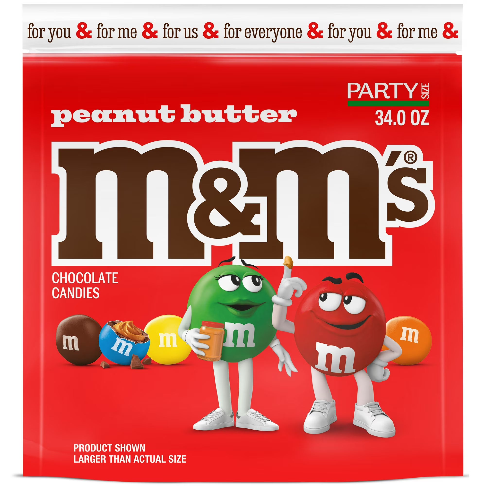 M&M's Peanut Butter Milk Chocolate Candy