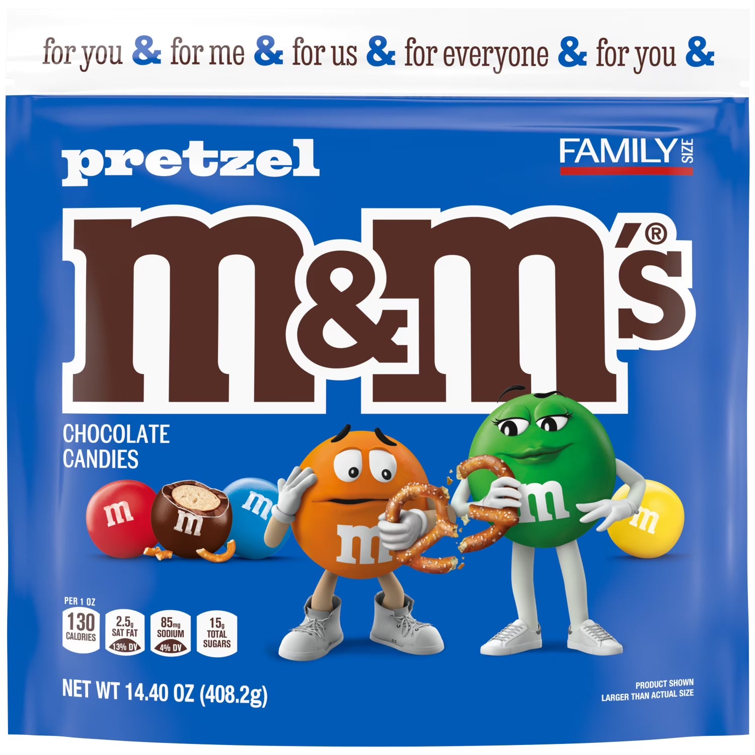M&M's Pretzel Milk Chocolate Candy