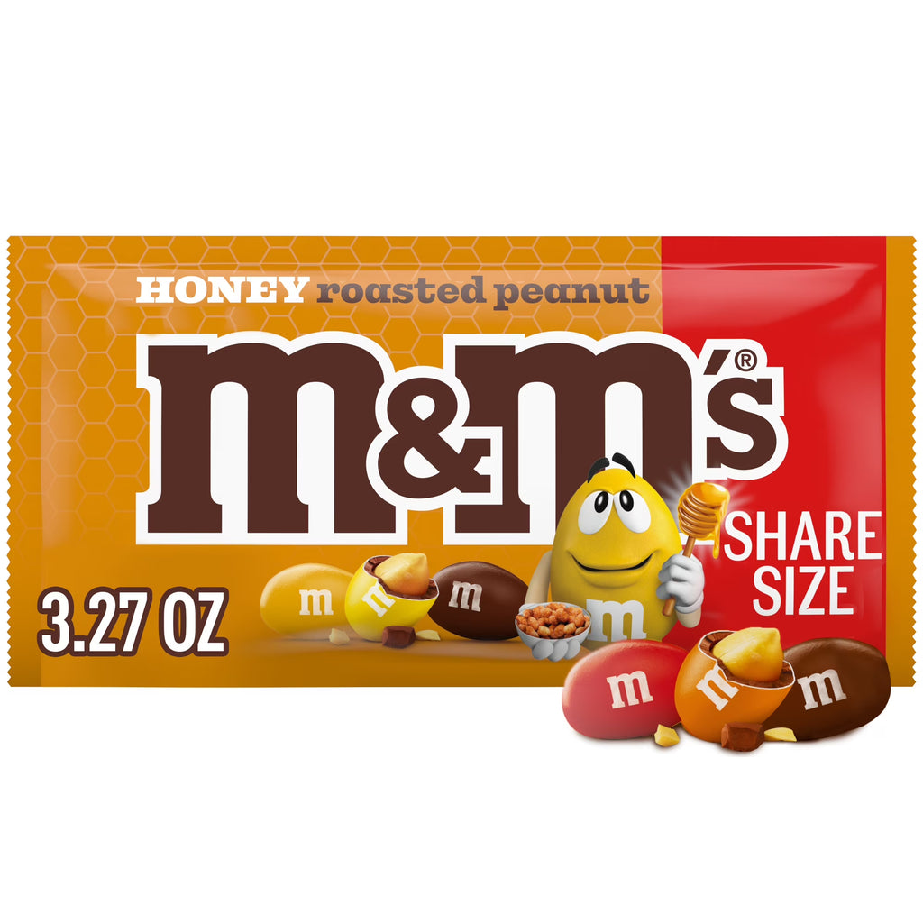 Bonbons au chocolat et aux cacahuètes grillées au miel M&M's