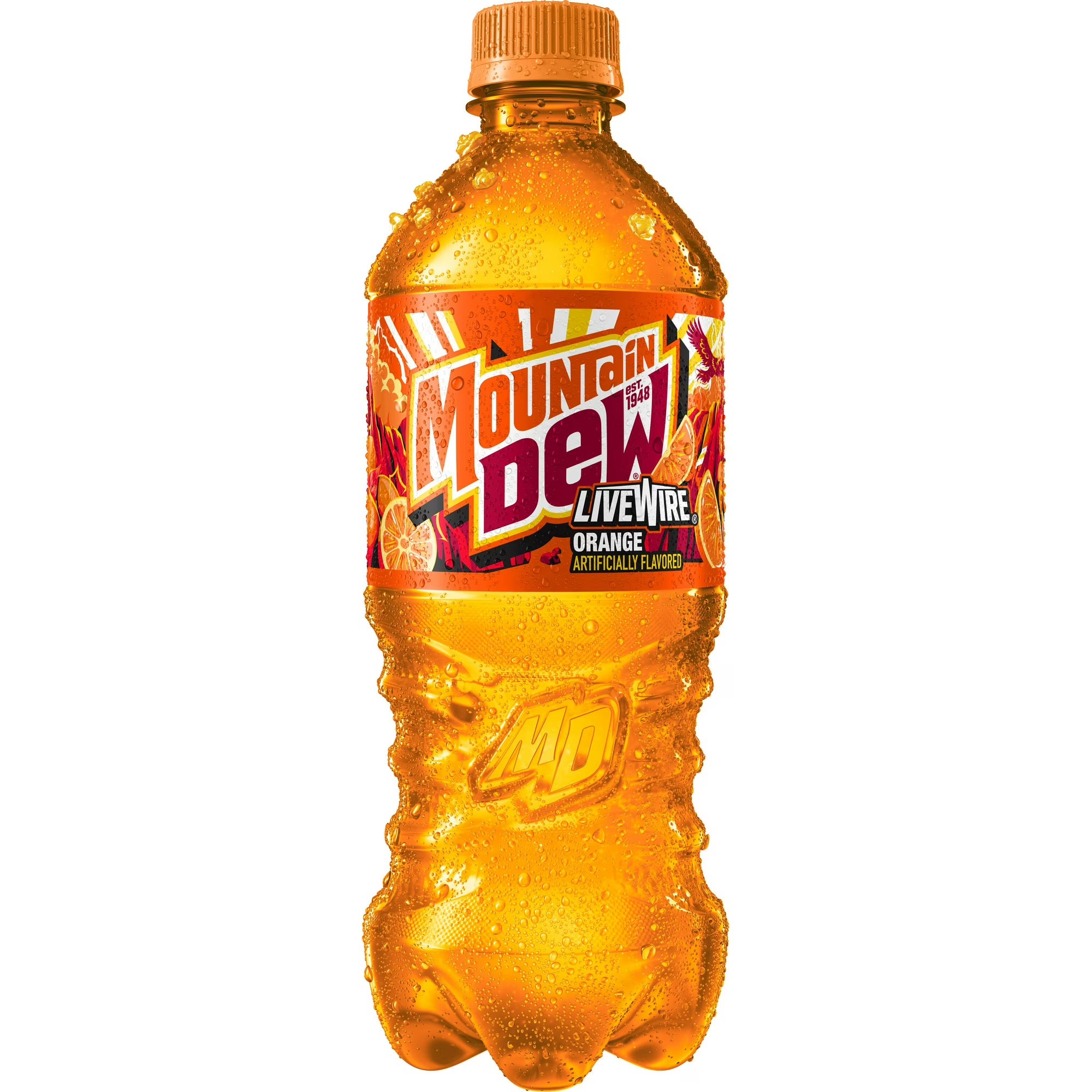 Mountain Dew Livewire Orange Soda