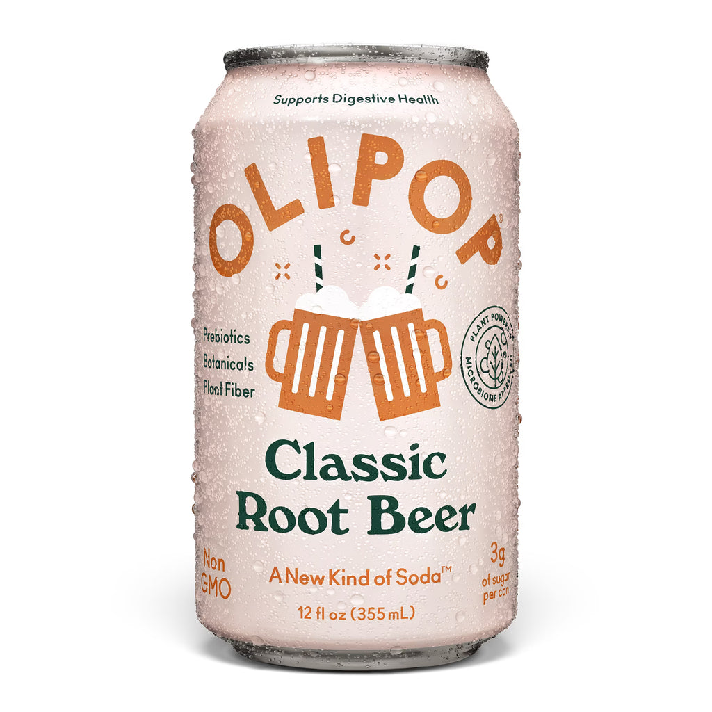 OLIPOP Prebiotic Soda Classic Root Beer
