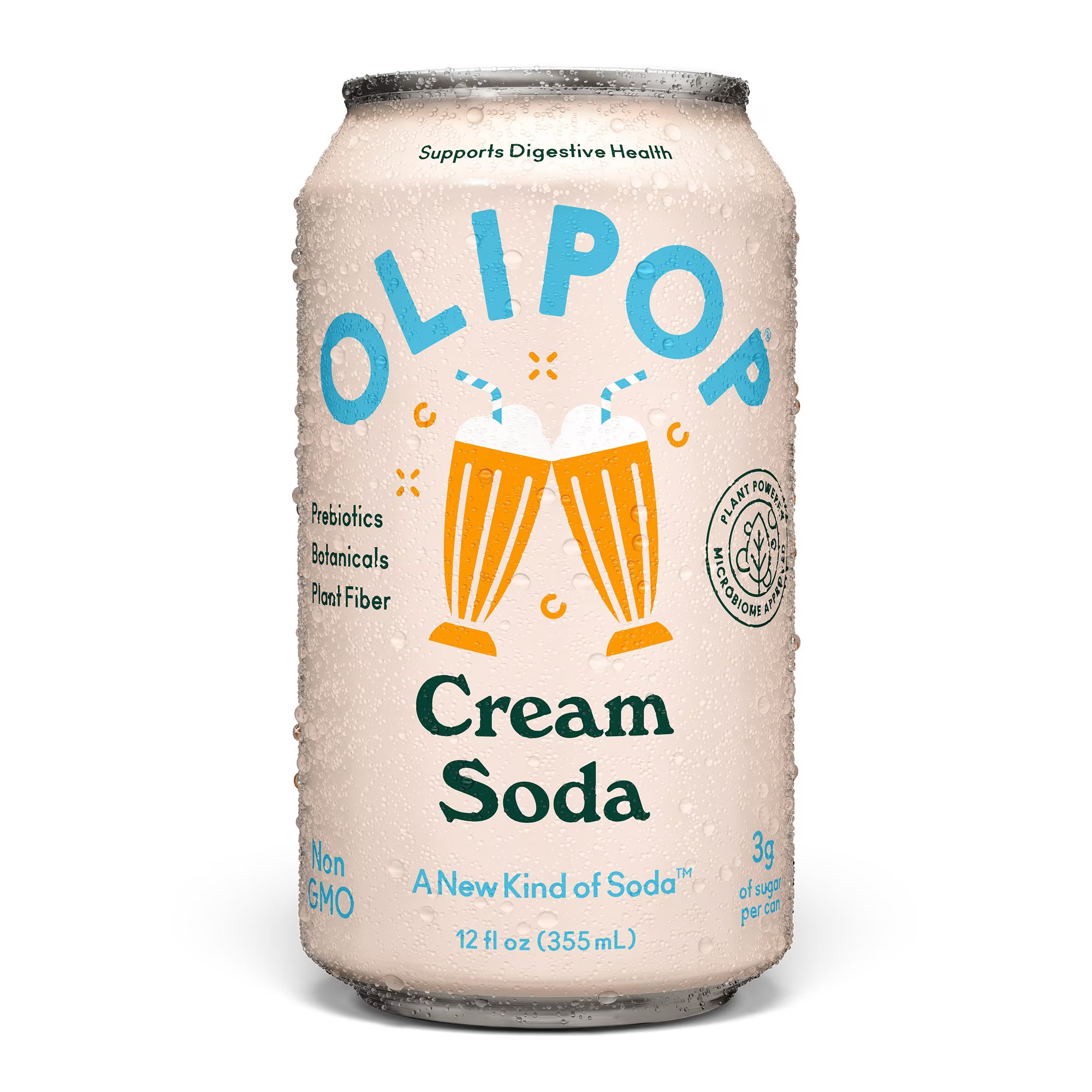 Olipop Prebiotic Soda Cream Soda