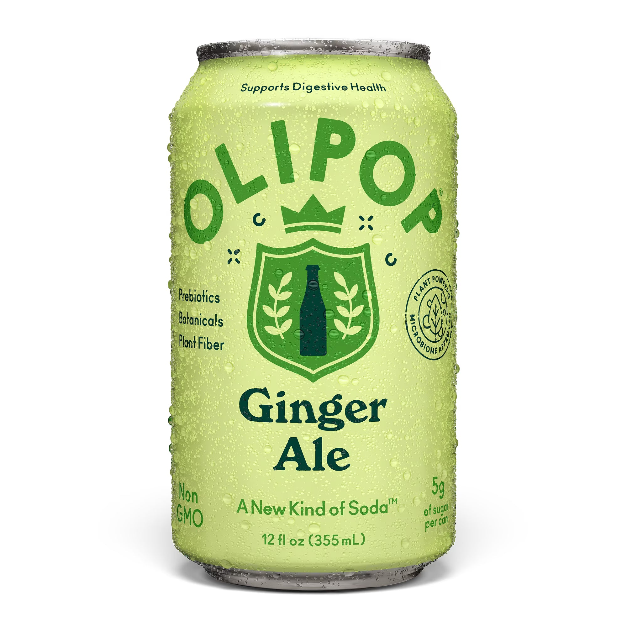 OLIPOP Prebiotic Soda Ginger Ale