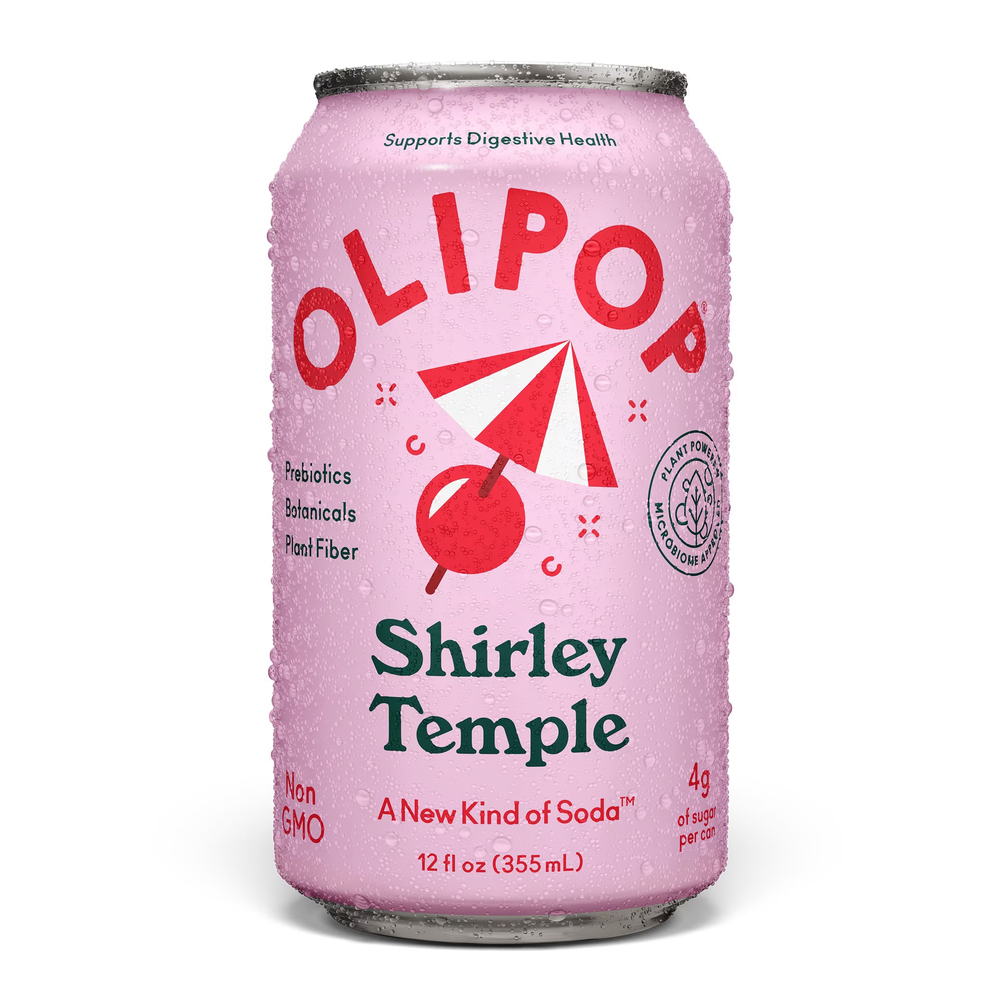 Olipop Prebiotic Soda Shirley Temple