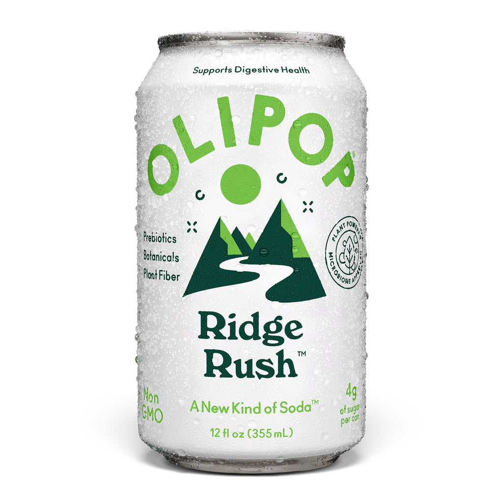 OLIPOP Prebiotic Soda Ridge Rush