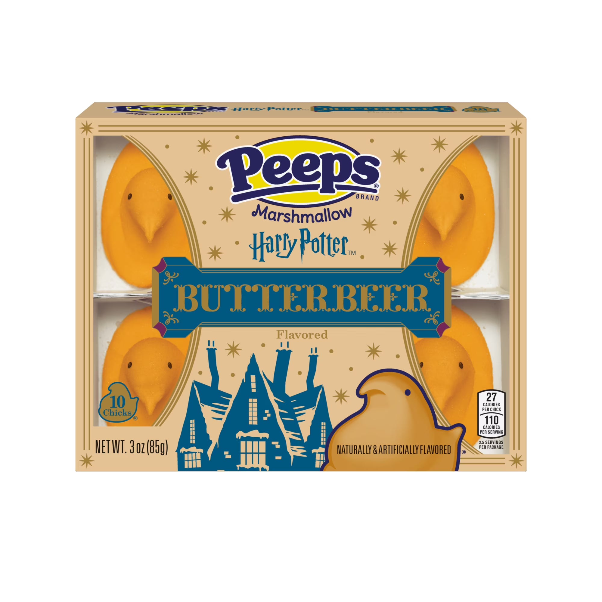 Peeps Harry Potter Butterbeer Marshmallow Chicks