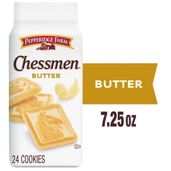 Pepperidge Farm Chessmen Butter Cookies (24 Cookies) – Classic American Cookies