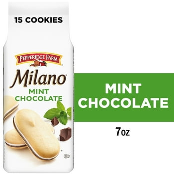 Pepperidge Farm Milano Mint Chocolate Cookies (15 Cookies) – Classic American Cookies