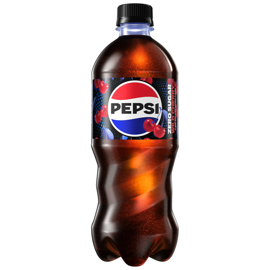 Pepsi Cola Wild Cherry Soda Zero Sugar
